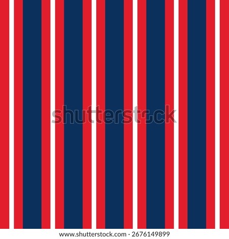 red, blue, and white vertical stripes pattern background
clean patriotic stripes design for backdrop or wallpaper