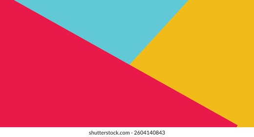 red blue and yellow color paper texture background. Trend colors, geometric paper background. Colorful of soft paper background.