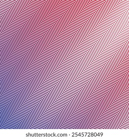 Red blue zig zag stripes line pattern seamless abstract background