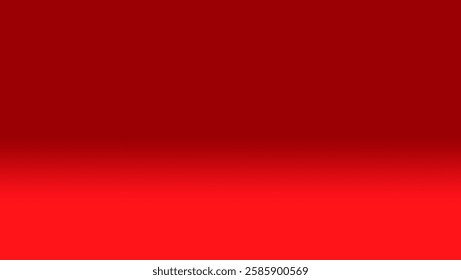 Red blurred background, smooth gradient texture color, shiny bright website pattern, banner header. Vector illustration