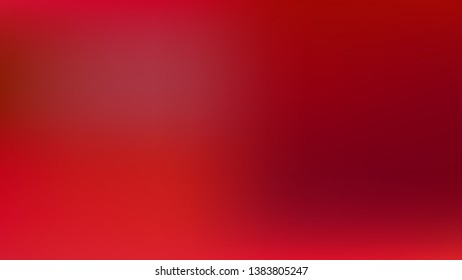 Red Blurred Background Vector Illustration