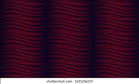 Red blurred curves with wave effect background , nice for wallpaper and texture