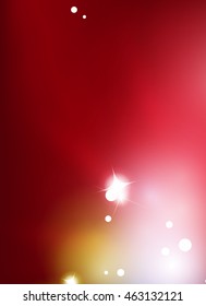 Red blurred shiny abstract background. Magic explosion