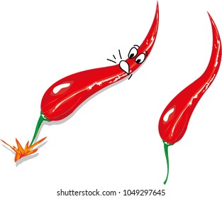 red bomb pepper