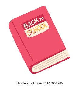 red book design over white