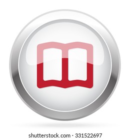 Red Book icon on chrome web button