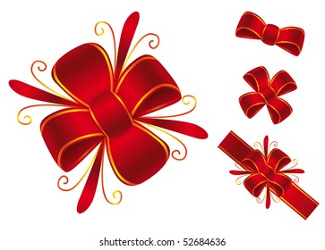 red bow