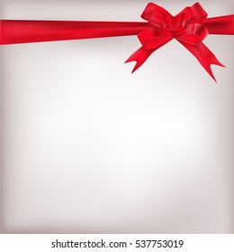 red bow card