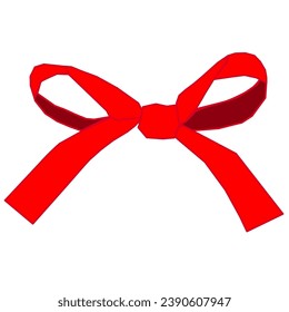 The red bow is a symbol of celebration.