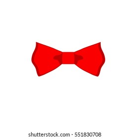 Red Bow Tie Vector