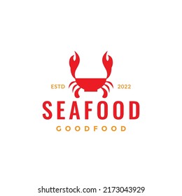 red bowl with crabs seafood logo design vector graphic symbol icon illustration creative idea