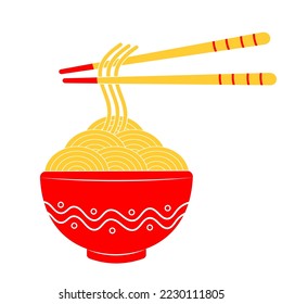 Red bowl Noodles - ramen, noodles, fast food restaurants, Korean cuisine, Japanese cuisine. Asianfood.