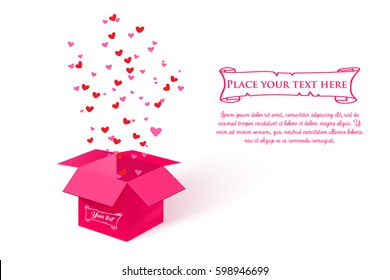 Red box packaging