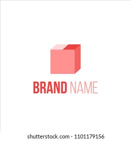 Red box style logo
