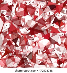 Red Break Mosaic Background, Creative Design Templates