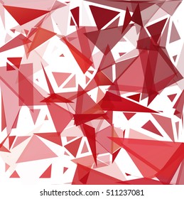 Red Break Mosaic Background, Creative Design Templates
