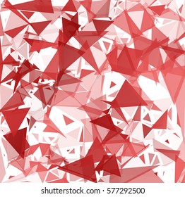 Red Break Mosaic Background, Creative Design Templates
