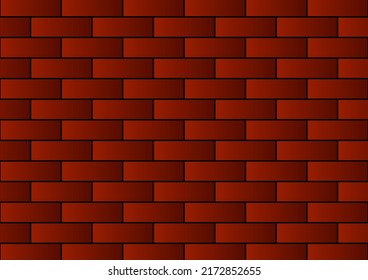 red brick background with color grading