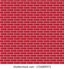 red brick masonry for background