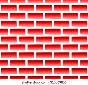 Red brick seamless pattern, background. Repeatable.