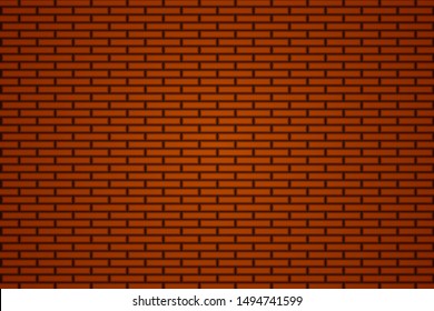 red brick surface texture wall background illustration vector