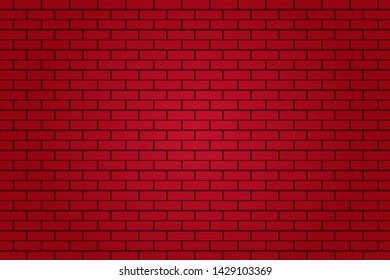 red brick tile wall background illustration vector