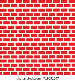 Red brick wall background