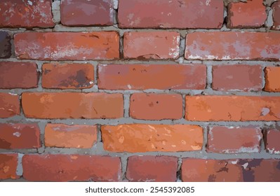 Cuadro de fondo de pared de ladrillo rojo