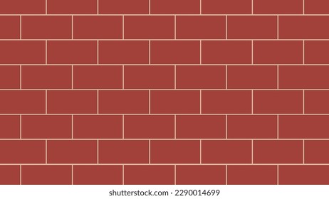 Red brick wall texture background