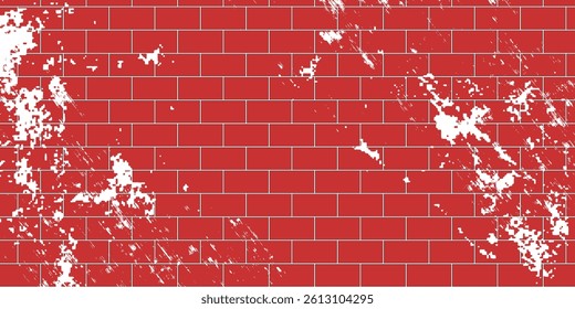 Red brick wall texture background, brick wall texture for interior or exterior design backdrop.