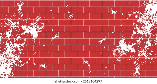 Red brick wall texture background, brick wall texture for interior or exterior design backdrop.