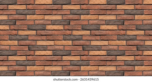 Red brick wall texture background, brick wall texture for interior or exterior design backdrop.