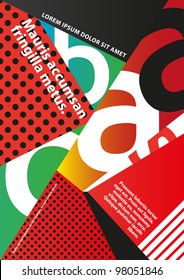 Red Brochure design