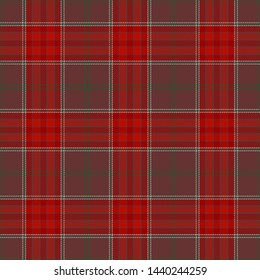 Red and Brown Tartan Plaid Scottish Seamless Pattern. Texture from tartan, plaid, tablecloths, shirts, clothes, dresses, bedding, blankets and other textile.