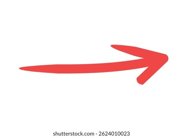 Roter Pinselstrich, Pfeilsymbol
