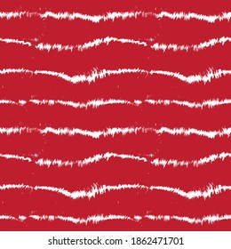 Red Brush stroke fur pattern design for fashion prints, homeware, graphics, backgrounds