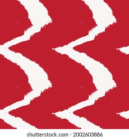 Red Brush stroke fur pattern design for fashion prints, homeware, graphics, backgrounds