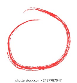 red brush stroke set, underline. Marker pen highlight stroke. Vector swoosh brush underline set for accent, marker emphasis element.