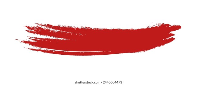 Red brush stroke.
Vector brush stroke on a transparent, white background.
Brush stroke vector icon