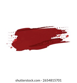 Red brush strokes abstract element background
