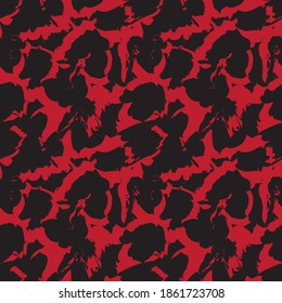 Red Brush strokes pattern background suitable for fashion prints, graphics, backgrounds