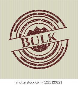 Red Bulk with rubber seal texture