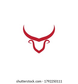 Red Bull  illustration Template vector icon 