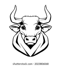 Red bull isolated illustration logo svg