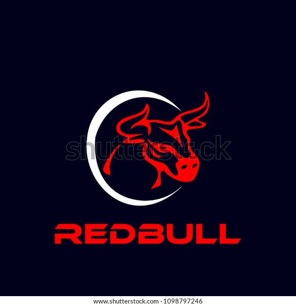 Red Bull Logo Stock Vector Royalty Free