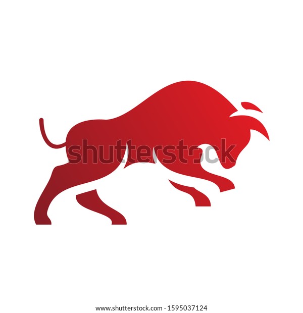 Red Bull Logo Design Template Stock Vector Royalty Free