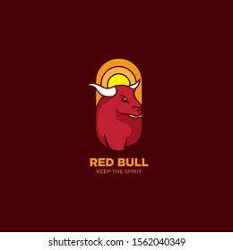 Red Bull Logo Emblem illustration
