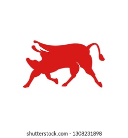 Red Bull Logo Flat Design
