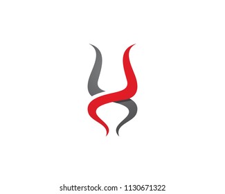 Red Bull Taurus Logo Template vector icon illustration