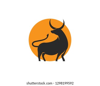 Red Bull Taurus Logo Template vector